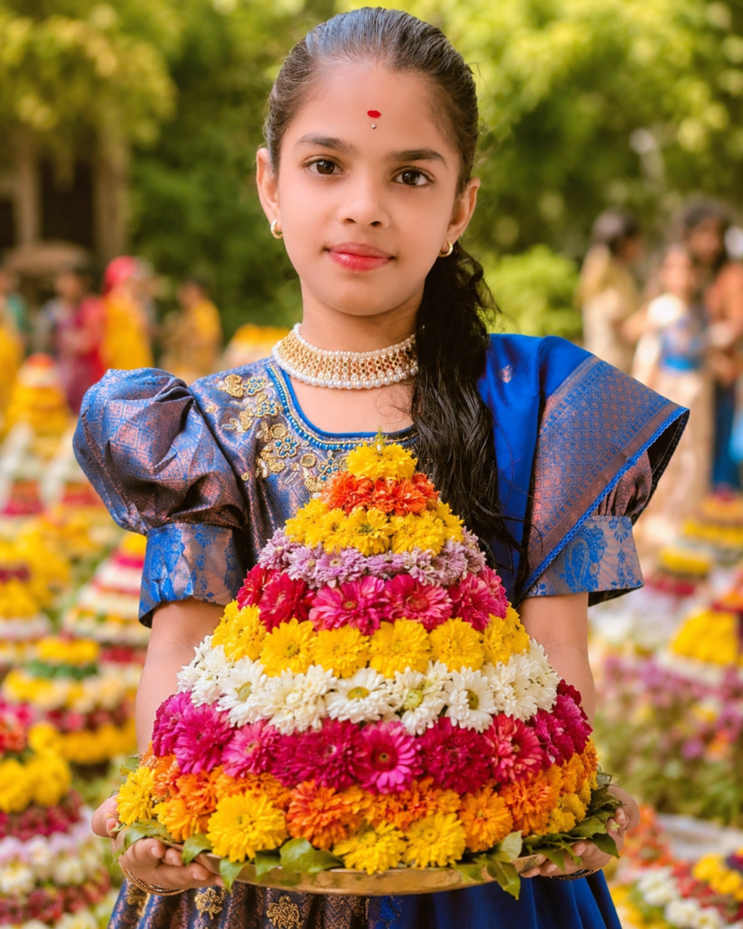 ఘనంగా పూల పండగ…